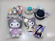 Mofusand 迪士尼Disney Toni Judy 三麗鷗 Sanrio Kuromi公仔、帽