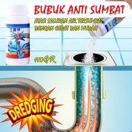 PROMO bubuk anti sumbat pipa air serbuk ajaib anti tersumbat obat untuk wc tersumbat obat pembersih saluran wastafel obat penghancur saluran mampet AMPUH