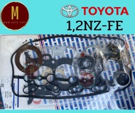 ประเก็นชุดใหญ่ TOYOTA 1NZ-FE 2NZ-FE VIOS YARIS VVT-I VIOS VITZ 1.31.5 ยี่ห้อ oshikawa