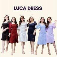 Basicnotbasics - Luca dress เดรสแขนพอง knitting