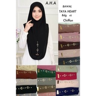 bawal taya heart .. rm 13.00 sehelai ...min order 10 pcs borong