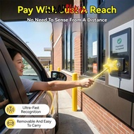 BLACKFUNNY 3D Printed Star Light Magic Wand NFC Payment Holder Contactless Card Holder Tap to Pay fo