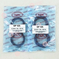 FORK OIL SEAL + DUST SEAL SET - KTNS - GP 125 (NK)