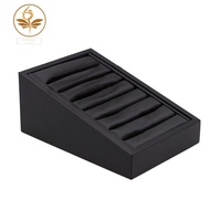【hzswankgd2.sg】Rings Earrings Tray Storage Box Jewelry Organizer Case Display Holder Charming Women 