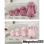 30/40/50/80CM Stuffed Toy Bunny Rabbit With Floppy Ears Birthday Valentine Christmas Ramadan Gift  P