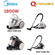 Midea 1800W Bagless Vacuum Cleaner with HEPA Filter MVC-V18K-BA MVC-V18K-BG