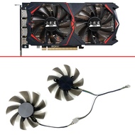 ❃NEW 2PCS Cooling Fan 85mm 4PIN T129215SU RX580 GPU FAN For HASEE XIAOYINGBA RX 580 8G Video CaT4{@
