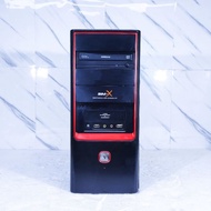 PC Rakitan Casing Sim-X Motherboard GIGABYTE GA-H77-DS3H Intel core i5 gen 3 RAM 4GB DDR3 HDD 500GB 