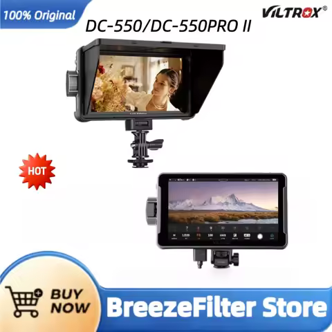 VILTROX DC-550/DC-550PRO II Profissional Camera Studio Monitor 5.5 Inch 4K 30Hz HDMI Touch Screen LU