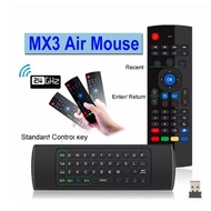 MX3 Air Mouse 2.4G Wireless Keyboard Controller Remote Control for myiptv4k tv box Smart Android  Bo