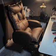S/🔑Boss Chair Computer Chair Long-Sitting Comfortable Office Chair Ergonomic Back Seat Office Swivel Chair Sofa Chair KC