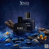 For Him Bleu Senz Le Parfum e50ML By Senza Official Store Long Lasting Perfume High Quality Perfume