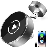KAYZY Wireless CarPlay For Apple IPhone＆Android, 2026 Mini Wired-To-Wireless Dongle, 5S Auto Reconne