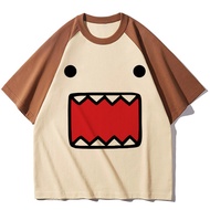 Domo Kun top women streetwear soft fabric Tee female manga streetwear clothes