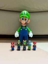 Mario 積木人仔 Mario賽車 Mario luigi Bowser Supermario Lego人仔  Lego 積木 積木人  Donkey Kong Mario公仔 碧琪 Peach 蘑