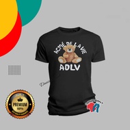 Acme De La Vie T-shirt Kain Sejuk T Shirt Baju Streetwear Baju TShirt Unisex Viral Shirt Men Women baju lelaki tee