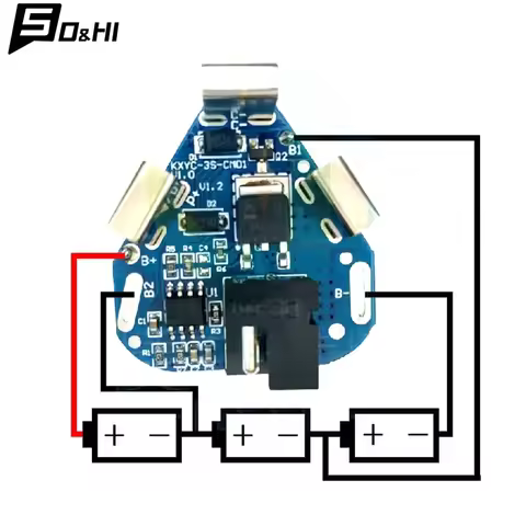 3S 10.8V 12.6V 40A BMS 18650 Lithium Battery Board BMS For Screwdriver Shura Shurika Battery 3S 12V 