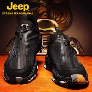 Jeep jeep Daddy Shoes Men's Shoes Summer Breathable Mountaineering Outdoor Casual Sports Shoes Men 2