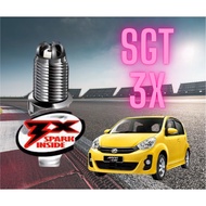 SGT 3X Spark Plug DCPR7EX-B7X  Perodua Myvi Lagi Best 2012-2016