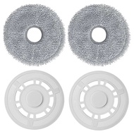 Mop Cloths With Mop Plates For Dreame L10 Ultra / L10S Pro / L10S Ultra / L10S Pro Ultra / L10 Prime