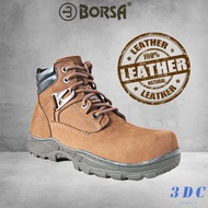 SEPATU SAFETY BORSA CLEVELAND - ORISINIL SEPATU BOOT SAFETY PRIA KULIT SAPI MURNI