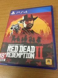 PS4 碧血狂殺 2 red dead II redemption 中文版 光碟無刮 中文