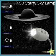 BACKSTREETDVKU LED Starry Sky Lamp, Adjustable Focus USB Powered Galaxy Projector, 5V1A Large Range 