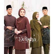 Kurung Raya 2022 Limited Edition🔥Kurung Exclusive Hannah Delisha Kurung Plus Size by Jelita Wardrobe