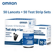 OMRON Strip Gula Darah(50 Strip+Lancet) Stik Gula Darah Cek gula darah