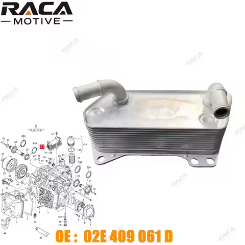 High-Quality Automatic Transmission Oil Cooler Suitable for Audi A3 Tt Q3 S3 Volkswagen Sharan Voyeu
