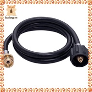 [luxiang.vn] 4ft Propane Hose Adapter 1lb to 20lb, Convert Propane Tank for Buddy Heater/ Q Grill/ S