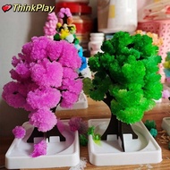 [Zhiqu Club] Christmas Tree Watering Magic Crystal Snowflake Paper Tree Flowering Children's Toys De