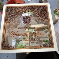 Kotak Mahar 3in1 / Ring Box Rustic Komplit / Kotak Cincin Kalung & Gelang / Kotak Mahar Kayu Unik