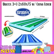 [N EW]3.5 INCHES ORIGINAL URATEX WITH CHINA COVER/URATEX FOAM/SINGLE/DOUBLE/FAMILY/QUEEN