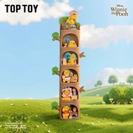 TOPTOY正品迪士尼小熊維尼樹屋系列潮玩盲盒