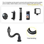 MEN 20 31 41 51cm 17mm  Head Socket to 1 4 Screw Adapter Rod Mount Car Vent Phone Tripod Holder Acti