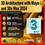 [Video Course]  3D Architecture with Maya and 3Ds Max