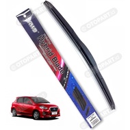 RWB hybrid Wiper blade for datsun go car