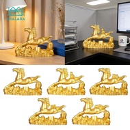 [nvnrbso] Horse Art Figurine Money Horse Statue Wealth Horse Figurine Horse Statue for Desk