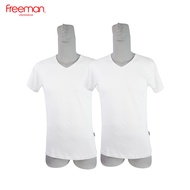 Áo thun nam Freeman cổ tim tay ngắn chất liệu cotton thoáng mát TSF315 [Combo 2]