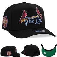 MLB New Er1a St. Louis Cardinals City Connect Black Metallic 9Fifty A-Frame Baseball Cap Adjustable 