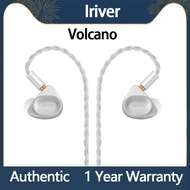 Iriver Volcano Earphones Wired In Ear Style 3 Moving Coils 4.4mm Plug Hifi 20hz20khz 100db Custozed 