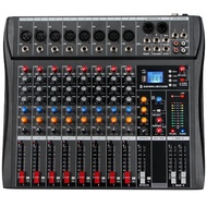 Dj Controller Mixer Audio Sound Mixing Table Card Professional Pc Digital Consoles Interface Console Pro Equipment 8 Channel