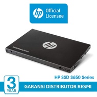 Hp SSD S650 480GB 2.5" Sata III 560MB/s Internal SSD Sata3 Comparable Samsung SSD WD 500 Adata 250GB Sandisk 256GB 1TB 2TB 3-year Official Distributor Warranty