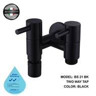 BOSHSINI 2 Way Taps Matte Black (LATEST DESIGN)