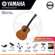 [LIMITED STOCK/PRE-ORDER] Yamaha Classical Guitar C45 Natural Full Size Nylon String Gloss Finish