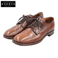 รองเท้าหนัง ALDEN Military Last Plain Toe สำหรับผู้ชาย สีน้ำตาล ไซส์ 8 1/2 53713 8.5 [มือสอง]