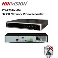 Hikvision DS-7732NXI-K4 32 Channel 32-ch 1.5U AcuSense 4K NVR - 32 Channel Hikvision Acusense NVR