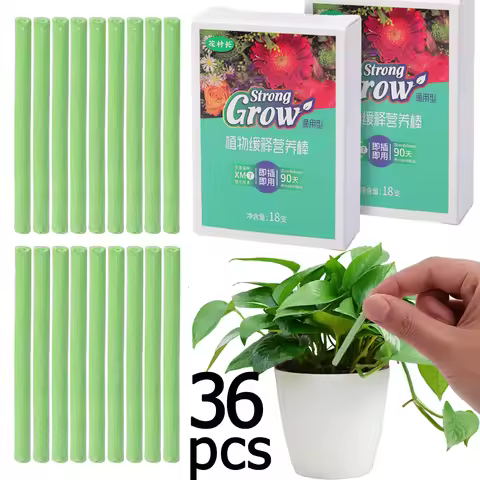 36/18Pcs Plant Rooting Fertilizer New Indoor Potted Plant Growth Enhancer Bar Universal Plant Nutrit