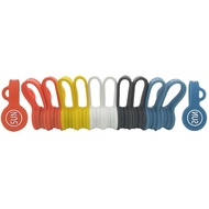 SUNFICON 10 Pack Cable Clips Organizers Earbuds Cords Organizers Magnetic Twist Ties Bookmark Whiteb